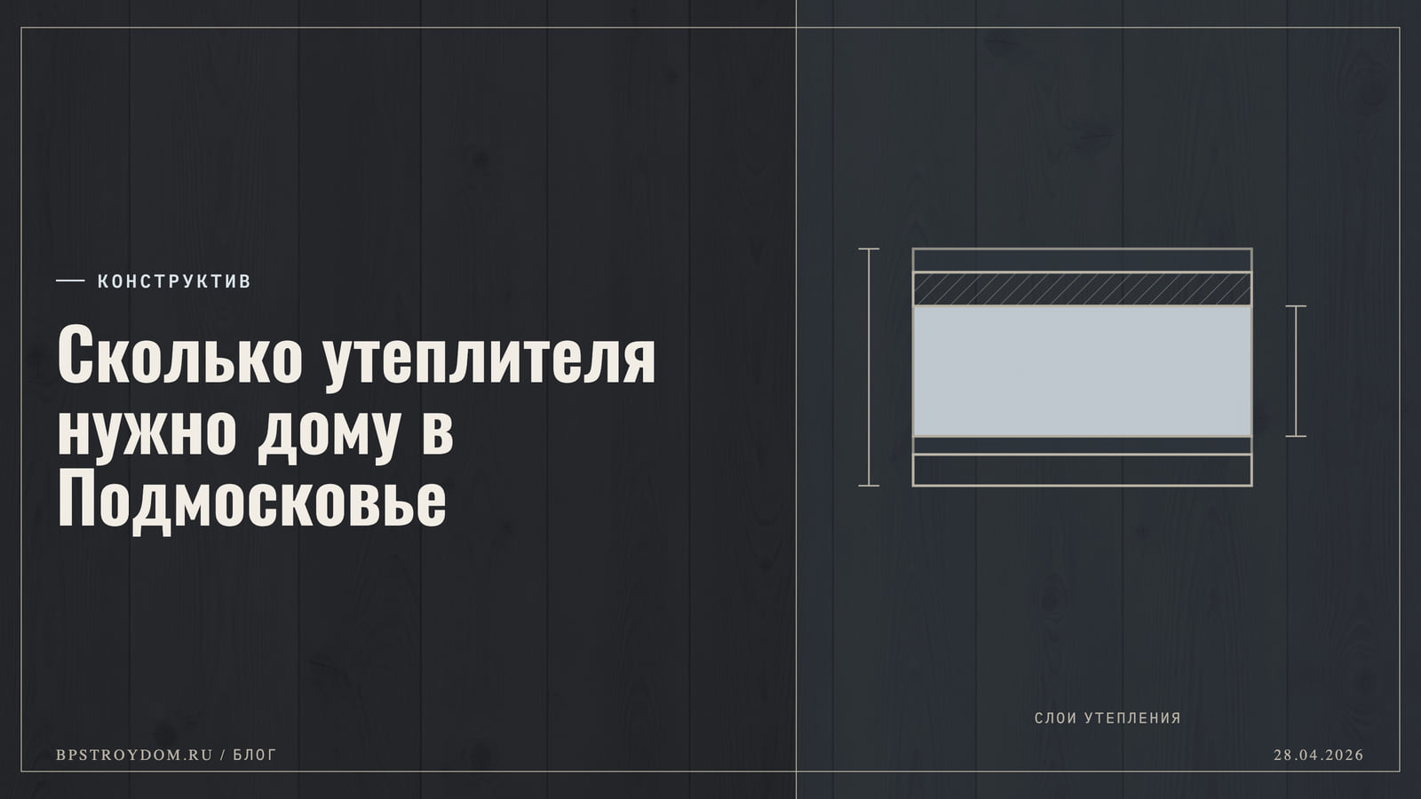 Сколько утеплителя нужно дому в Подмосковье
